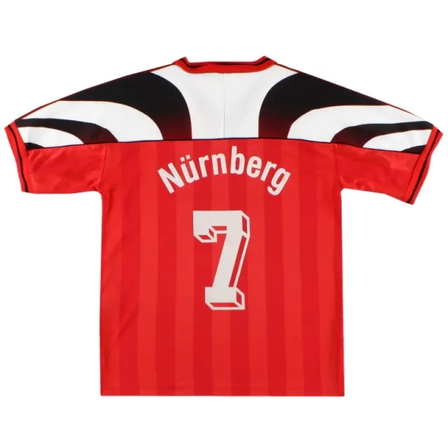 1995-96 Nurnberg Puma Home Shirt #7 XS - Other German Clubs / Excellent 