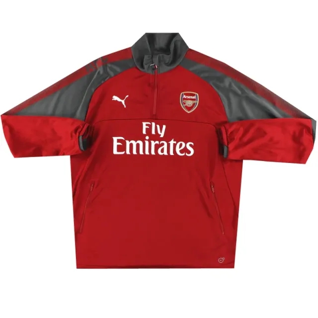 2017-18 Arsenal Puma 1/4 Zip Training Top XXL - Arsenal / Excellent 