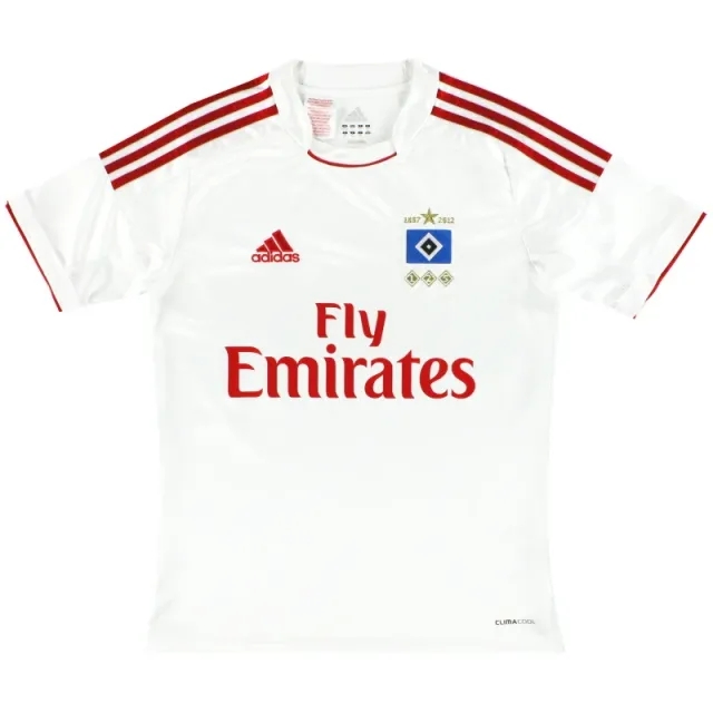 2012-13 Hamburg adidas '125 Years' Home Shirt L.Boys - Hamburg / Excellent 