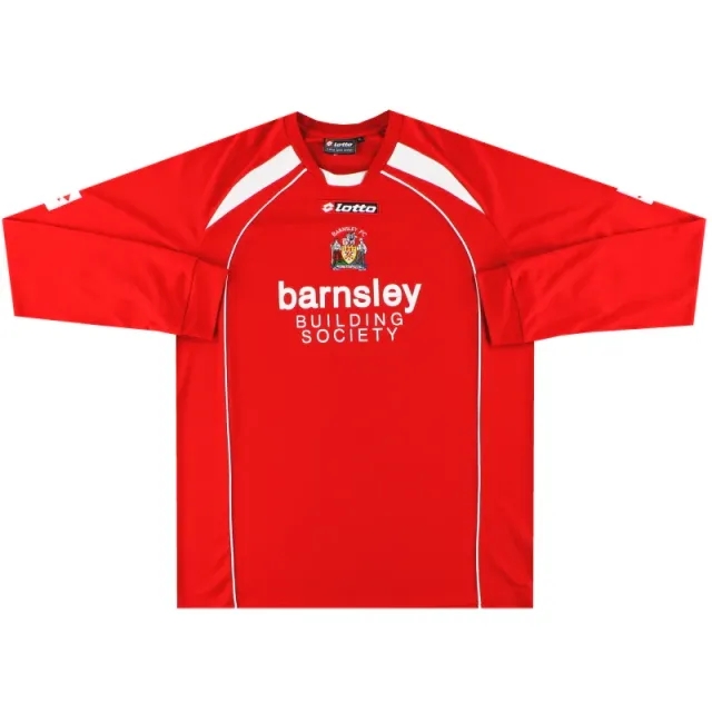 2008-09 Barnsley Lotto Home Shirt L/S XL - Barnsley / Excellent 