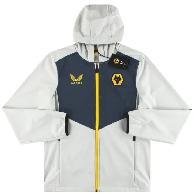 2021-22 Wolves Castore Pro Staff Travel Hooded Jacket *BNIB S - Wolves / BNIB 
