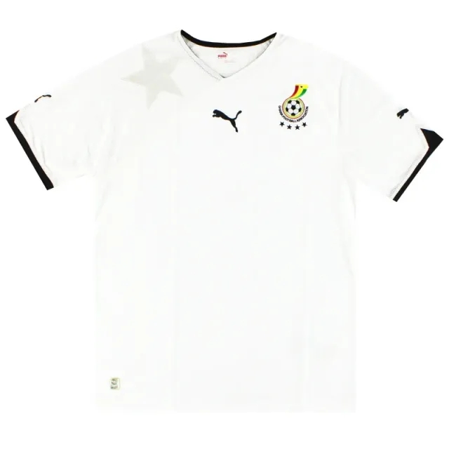 2010-11 Ghana Puma Home Shirt L - African / Excellent 