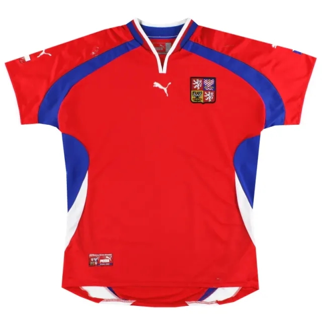 2000-02 Czech Republic Puma Home Shirt XL - Czech Republic / Excellent 