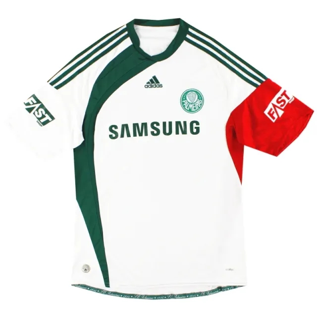 2009 Palmeiras adidas Away Shirt L - Central and South American Clubs / Excellent 