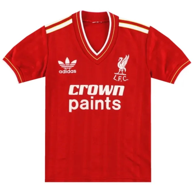 1985-87 Liverpool adidas Home Shirt Y - Liverpool / Very good 