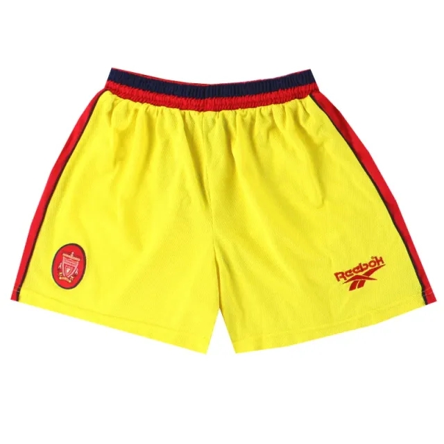 1997-99 Liverpool Reebok Away Shorts M - Liverpool / Excellent 