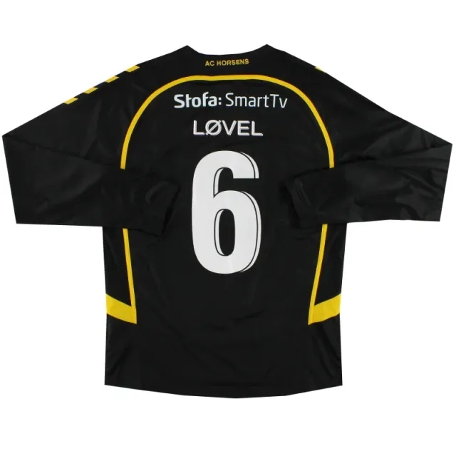 2012-13 AC Horsens Hummel Match Issue Away Shirt Lovel #6 L/S L - Other European Clubs / Excellent 