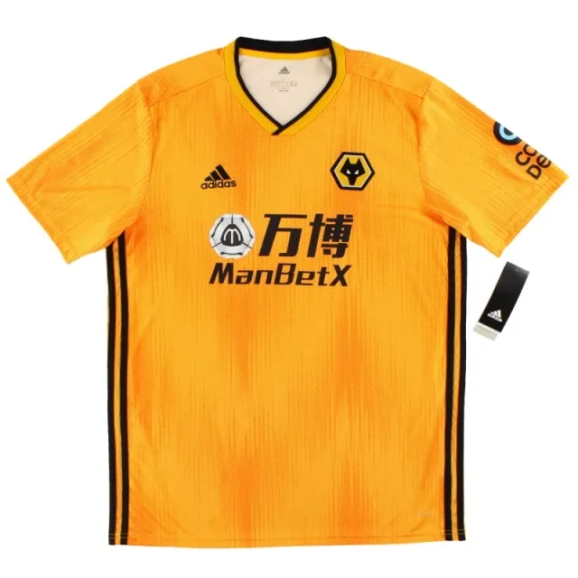 2019-20 Wolves adidas Home Shirt *w/tags* L - Wolves / w/tags 