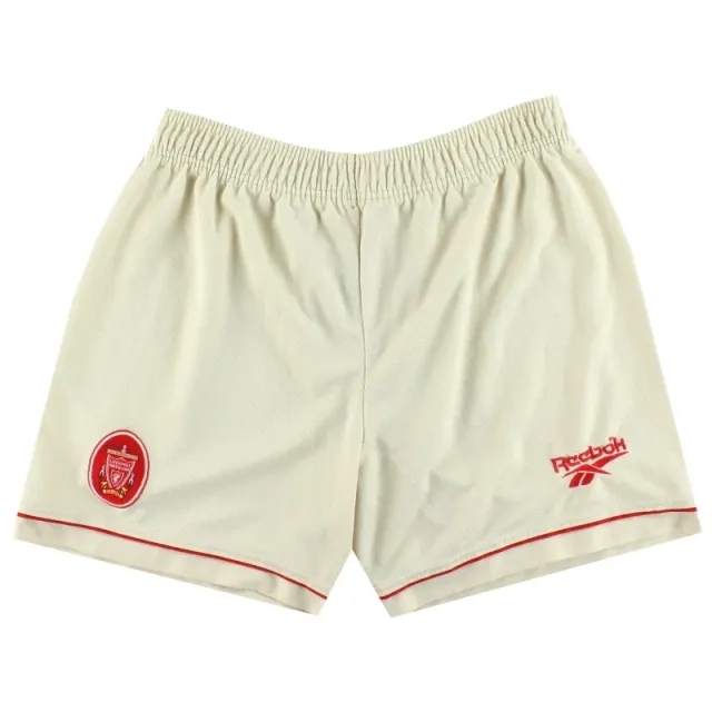 1996-97 Liverpool Reebok Away Shorts S - Liverpool / Excellent 