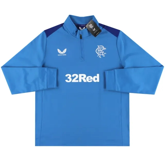 2023-24 Rangers Castore 1/4 Zip Training Fleece *BNIB* - Rangers / BNIB 
