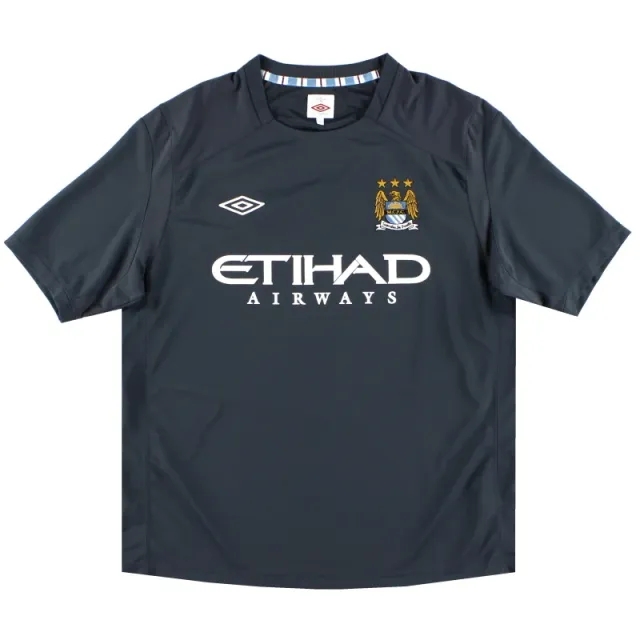 2010-11 Manchester City Umbro Training Shirt XXL - Manchester City / Excellent 