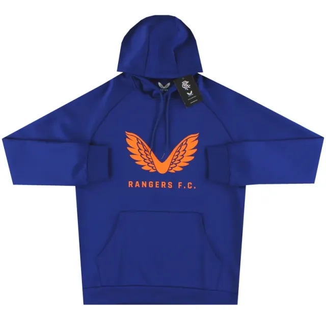 2023-24 Rangers Castore Coaches Travel Hoodie *BNIB* M - Rangers / BNIB 