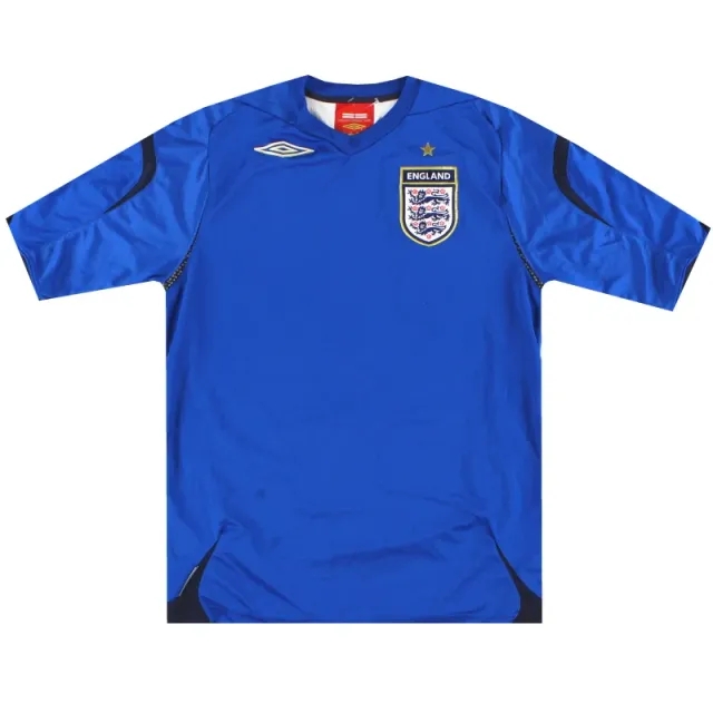 2006-08 England Umbro Goalkeeper Shirt *As New* M - England / As New 