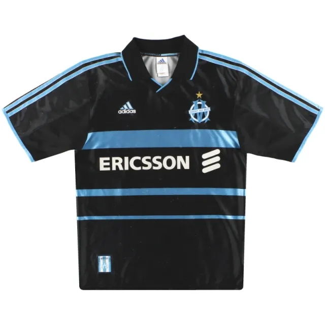 1999-00 Marseille adidas Third Shirt L - Olympique Marseille / Excellent 