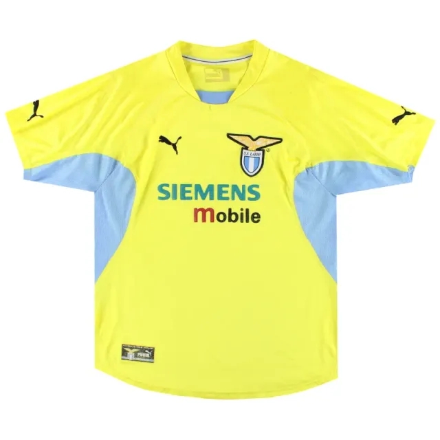2001-02 Lazio Puma Away Shirt S - Lazio / Very good 