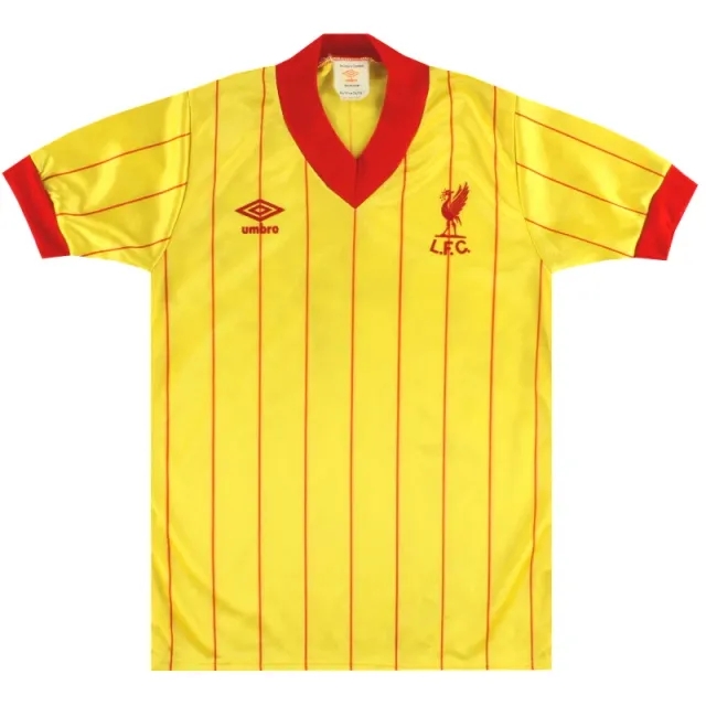 1981-84 Liverpool Umbro Away Shirt S - Liverpool / Excellent 