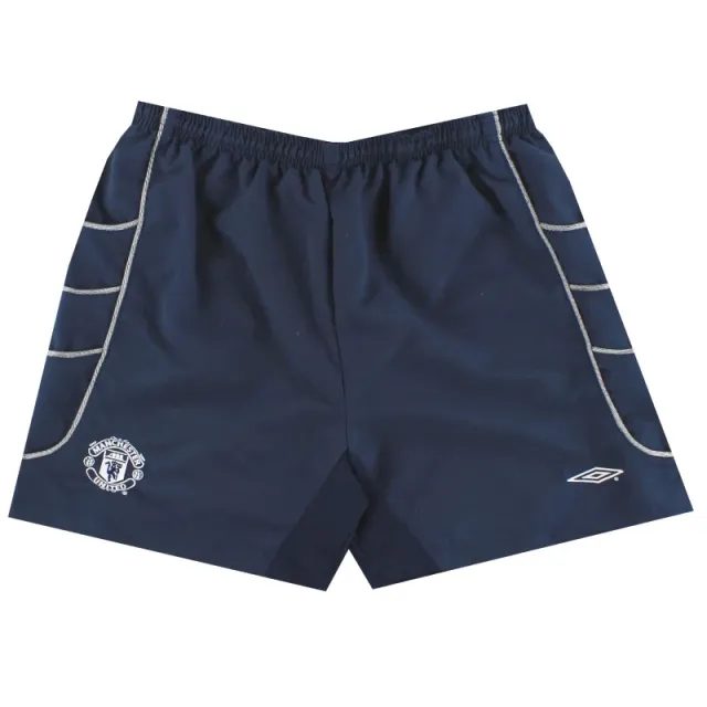 2000-01 Manchester United Umbro Away Shorts S - Manchester United / Excellent 