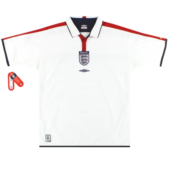 2003-05 England Umbro Home Shirt *w/tags* XL - England / w/tags 
