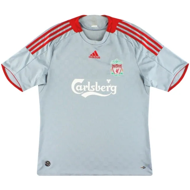2008-10 Liverpool adidas Away Shirt L - Liverpool / Very good 