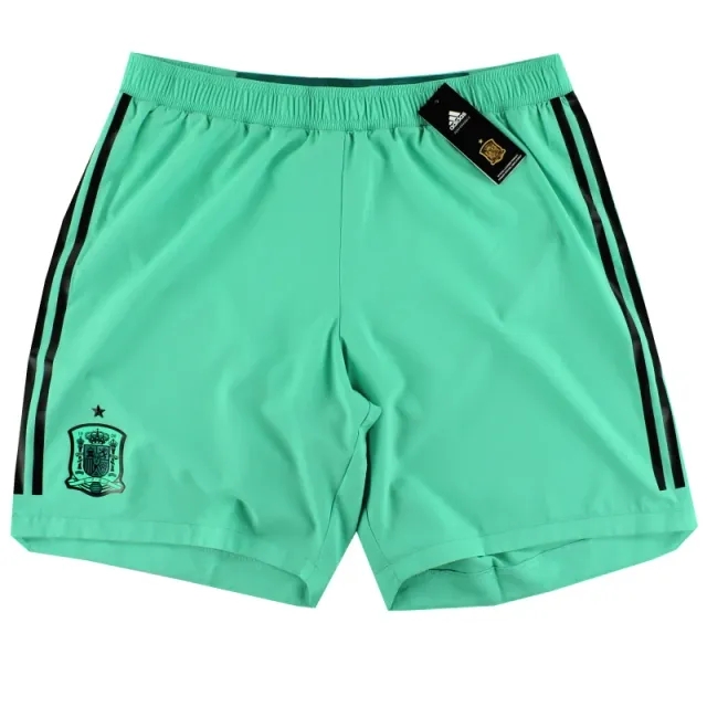 2018-19 Spain adidas Authentic Goalkeeper Shorts *BNIB* - Spain / BNIB 