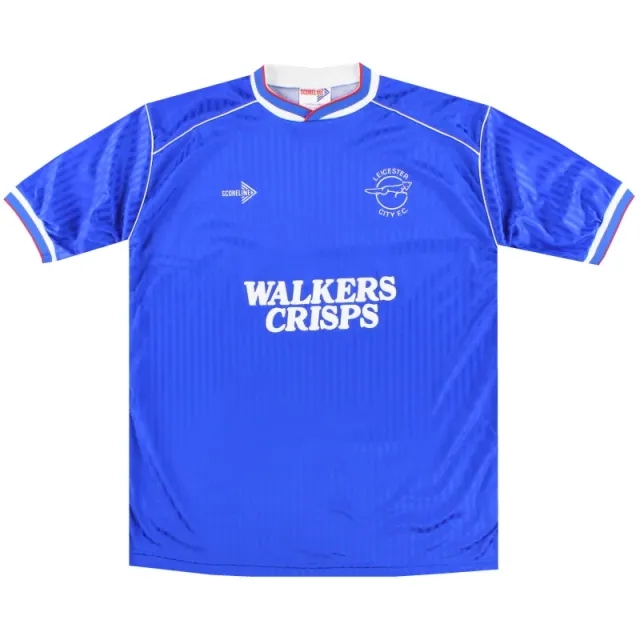 1989-90 Leicester City Home Shirt *As New* XL - Leicester City / As New 