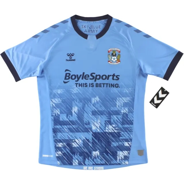 2020-21 Coventry Hummel Home Shirt *w/tags* M - Coventry City / w/tags 