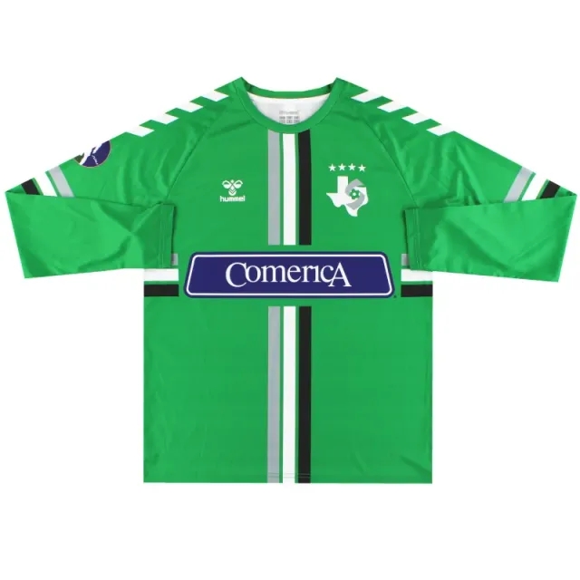 2021-22 Dallas Sidekicks Hummel Home Shirt L/S *As New* L - USA Soccer Clubs / As New 