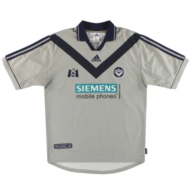 2000-01 Bordeaux adidas Third Shirt L - Other French Clubs / Excellent 