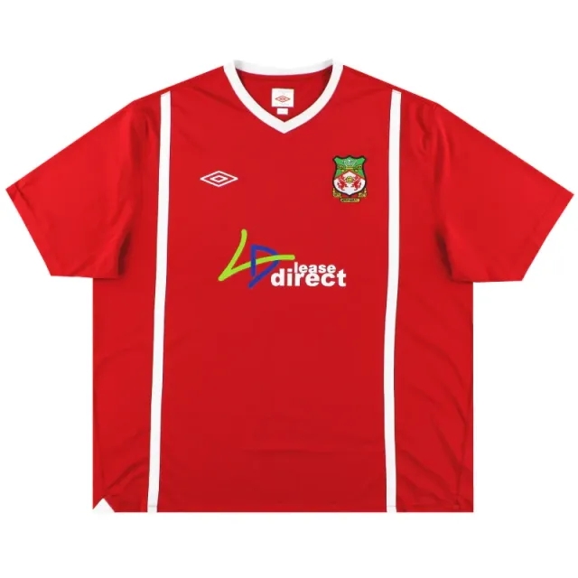 2010-11 Wrexham Umbro Home Shirt XXXL - Wrexham / Very Good 