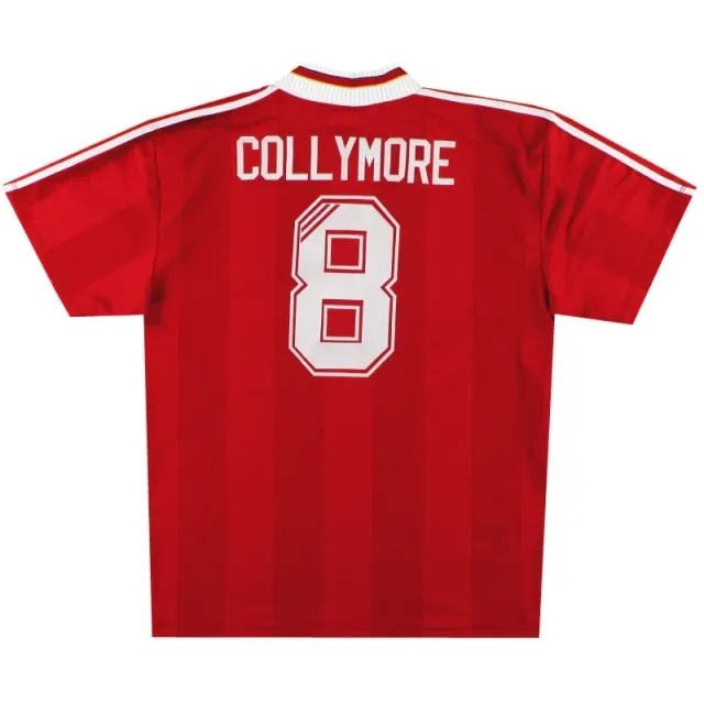 1995-96 Liverpool adidas Home Shirt Collymore #8 XXL - Liverpool / Excellent 
