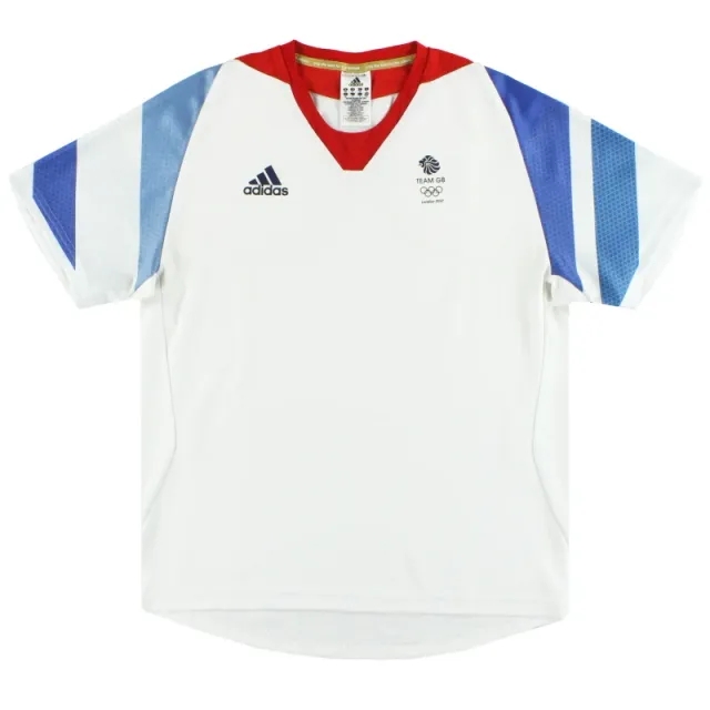 2012 Team GB adidas Olympic Player Issue Training Shirt M - European / Excellent 