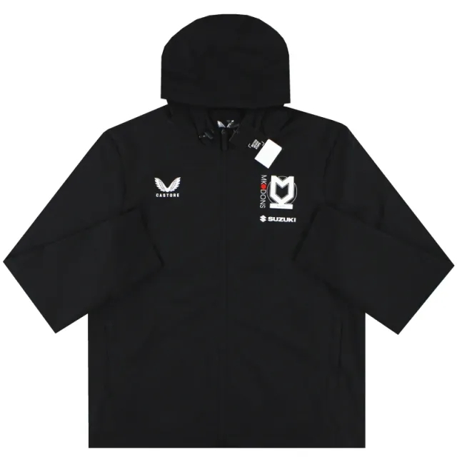 2023-24 MK Dons Castore Training Rain Jacket *BNIB* - Milton Keynes Dons / BNIB 