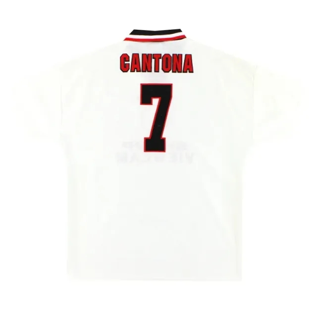 1996-97 Manchester United Umbro Away Shirt Cantona #7 XL - Manchester United / Excellent 