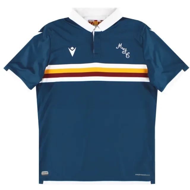 2020-21 Motherwell Macron Away Shirt XL.Boys - Other Scottish Clubs / Excellent 