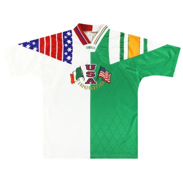 1994 Ireland O'Neills World Cup T-Shirt *As New* M - Ireland / As New 