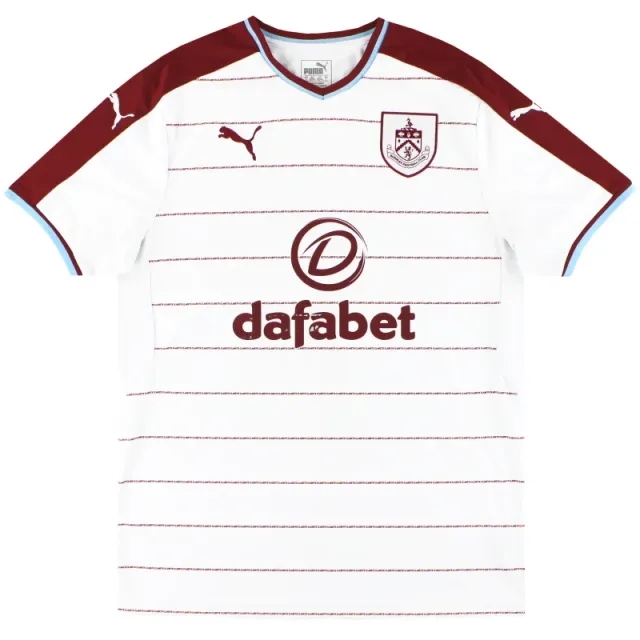 2017-18 Burnley Puma Away Shirt M - Burnley / Excellent 