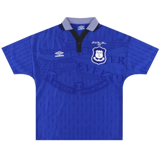 1995-96 Everton Umbro 'FA Cup Final' Home Shirt XL - Everton / Excellent 
