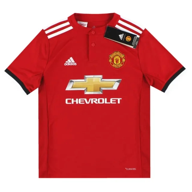 2017-18 Manchester United adidas Home Shirt *w/tags* M.Boys - Manchester United / w/tags 