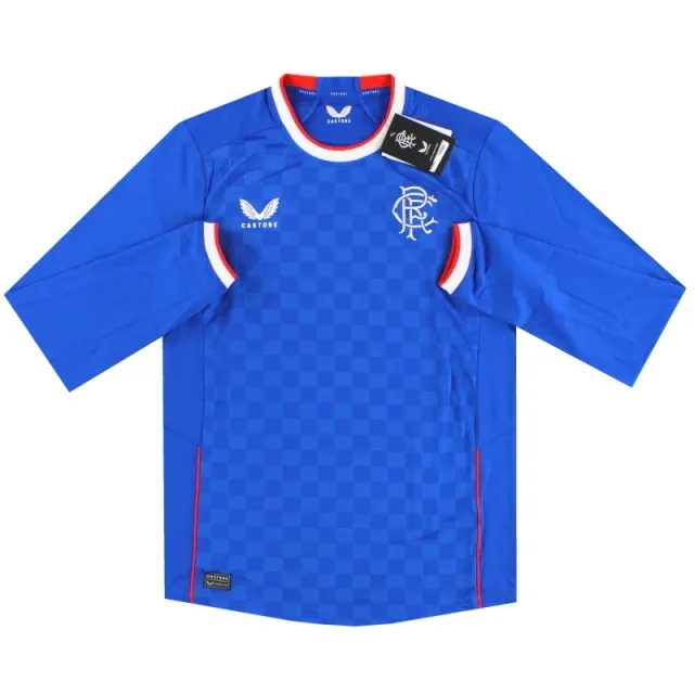 2022-23 Rangers Castore Pro Home Shirt L/S *BNIB* L - Rangers / BNIB 