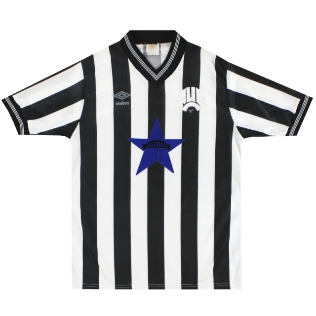 1983-86 Newcastle Umbro Home Shirt L - Newcastle United / Very good 