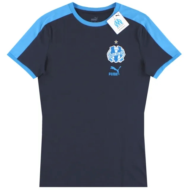 2022-23 Marseille Puma FtblHeritage T7 Tee *w/tags* - Olympique Marseille / w/tags 