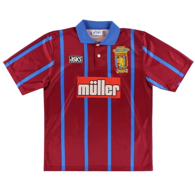 1994 Aston Villa 'Coca Cola Cup Winners' Home Shirt XL - Aston Villa / Very Good 