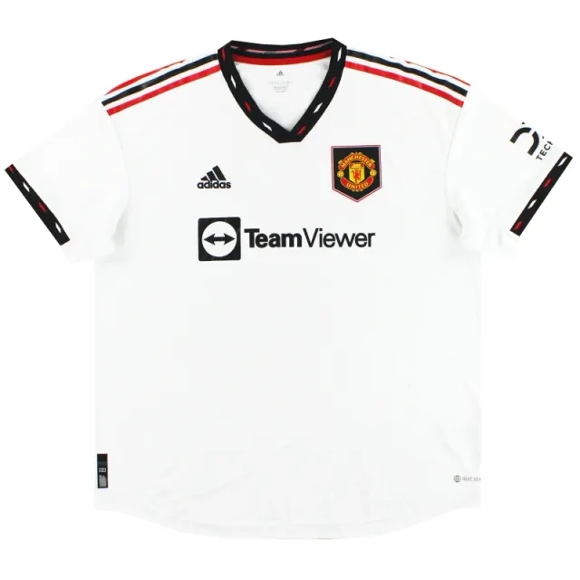 2022-23 Manchester United adidas Authentic Away Shirt XXL - Manchester United / Excellent 
