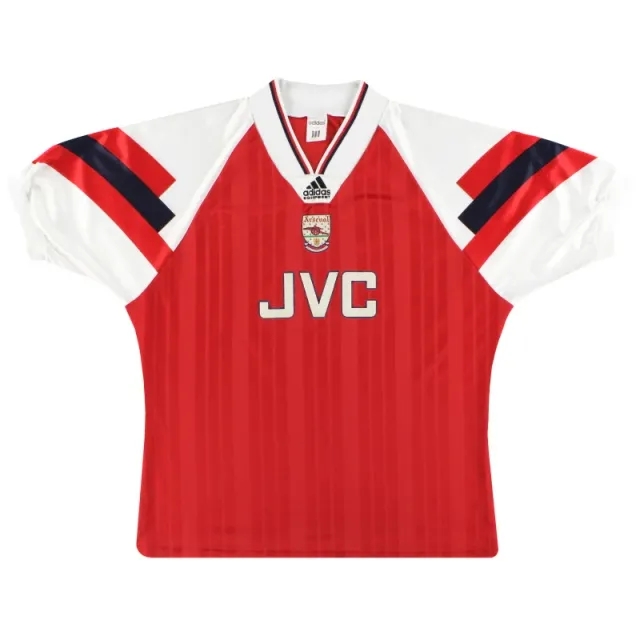 1992-94 Arsenal adidas Home Shirt L/XL - Arsenal / Excellent / Large