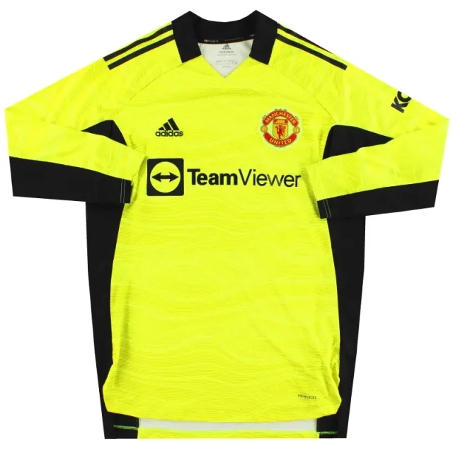 2021-22 Manchester United adidas Goalkeeper Shirt L - Manchester United / Excellent 