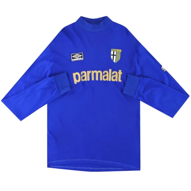 1993-95 Parma Umbro Pro Training Sweatshirt XL - Parma / Very good 