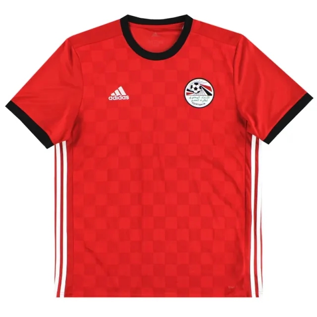 2018-19 Egypt adidas Home Shirt L - African / Excellent 