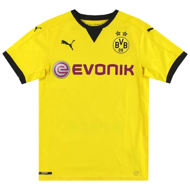 2015-16 Borussia Dortmund Puma European Home Shirt S - Dortmund / Excellent 