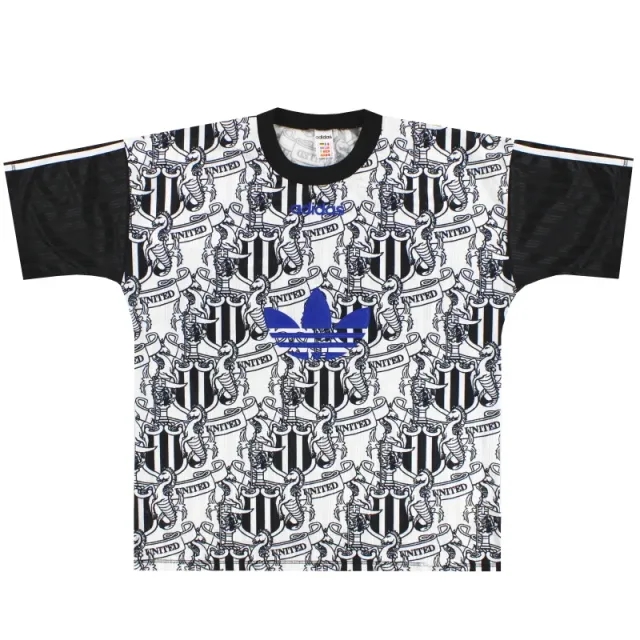 1995-97 Newcastle adidas Training Shirt *Mint* XL - Newcastle United / Mint 