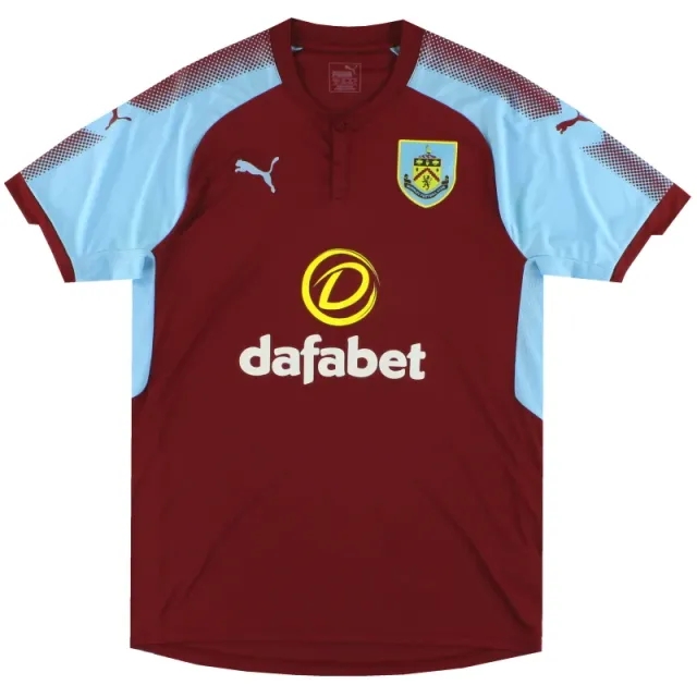 2017-18 Burnley Puma Home Shirt XL - Burnley / Excellent 